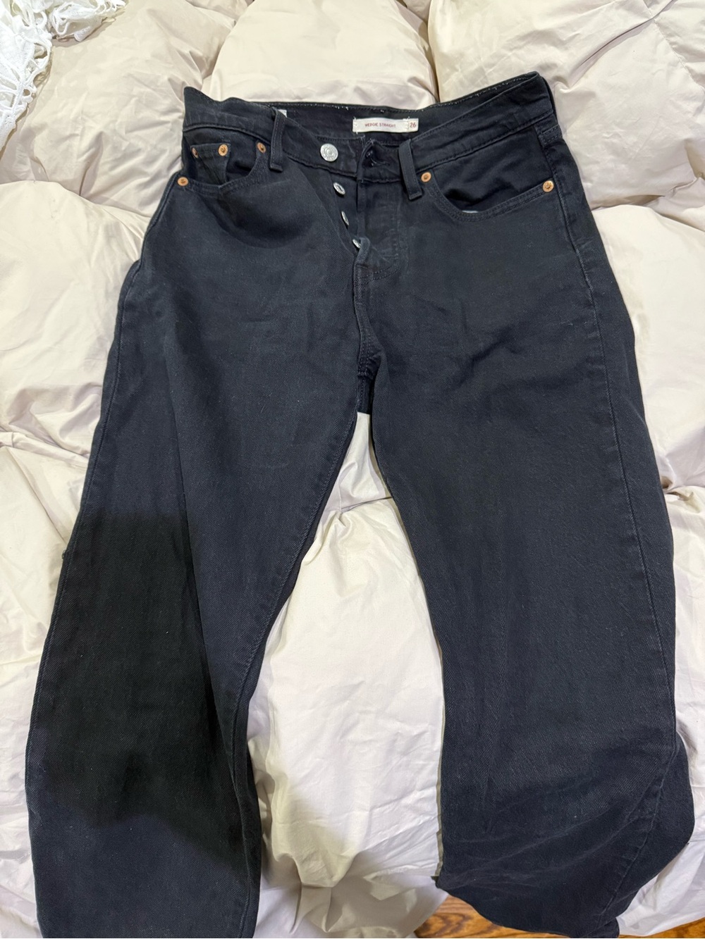 Levi's Wedgie Straight jeans (cropped, 26)